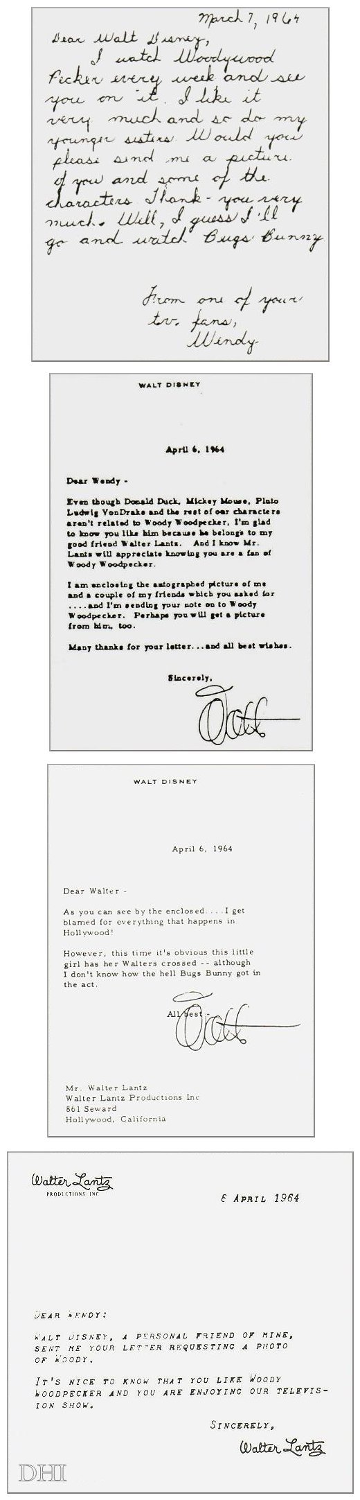 Lettere-Walt-Disney
