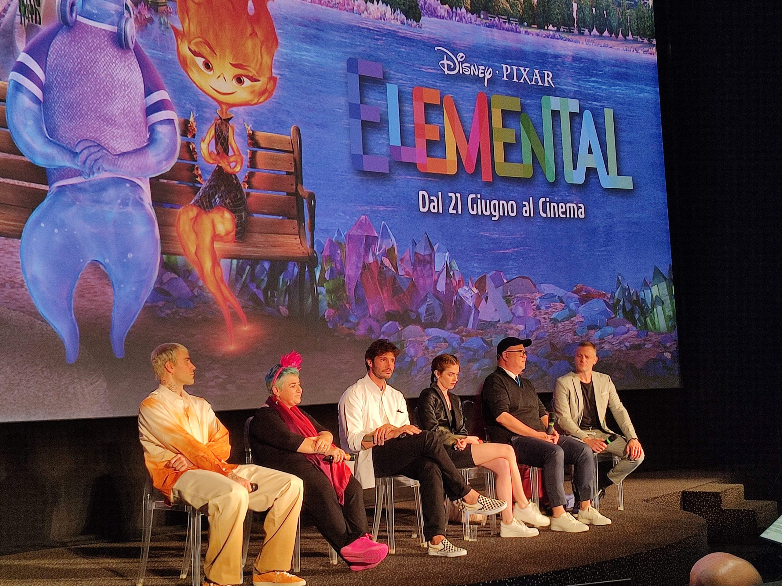 Conferenza stampa del film PIXAR "Elemental"